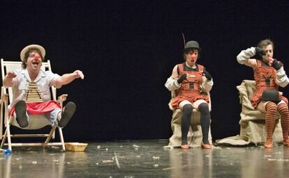 Representació teatral de la faula de la cigala i la formiga