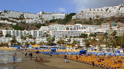 Vista de Puerto Rico-Mogán (Gran Canaria).