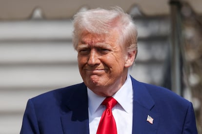 El presidente de Estados Unidos, Donald Trump, en Washington (Estados Unidos), el pasado 3 de abril.