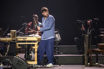 Damon Albarn, durante una de las representaciones. 