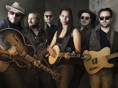 El supergrupo The New Basement Tapes.