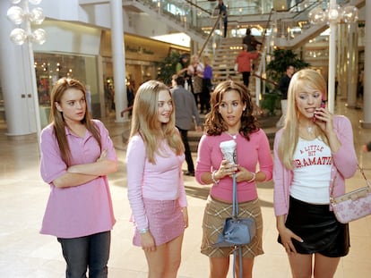 Una imagen de 'Chicas malas', donde parte de la trama transcurre en un centro comercial.