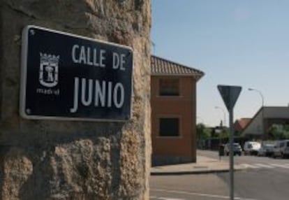 Viviendas de la calle de Junio.