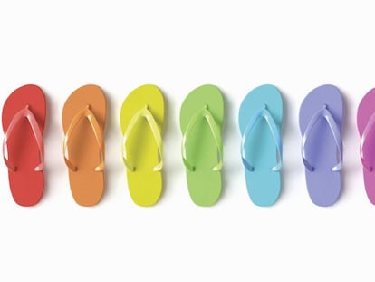 Por qué las chanclas no son un buen calzado para los 'runners'