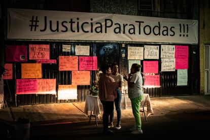 Una misa en honor a la joven María José, víctima de feminicidio en Ciudad de México