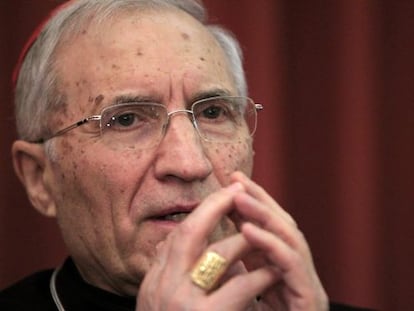 El cardenal arzobispo de Madrid, Antonio María Rouco Varela.
