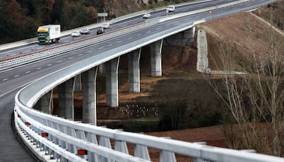 Un tramo del desdoblamiento del Eix Transversal