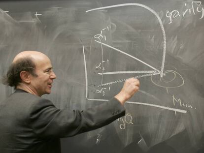 Frank Wilczek, del MIT, ganador del Premio Nobel de F&iacute;sica, el 5 de octubre en Massachusetts. 