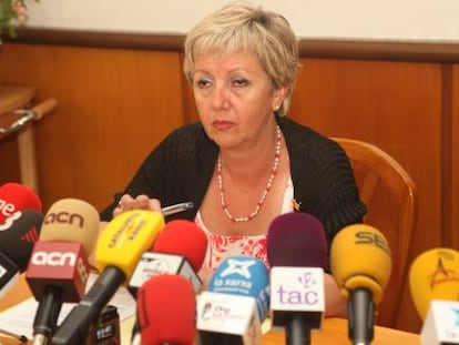Montserrat Gassull, la ex concejal de Esquerra en Torredembarra que denunció la presunta corrupción en el Ayuntamiento.