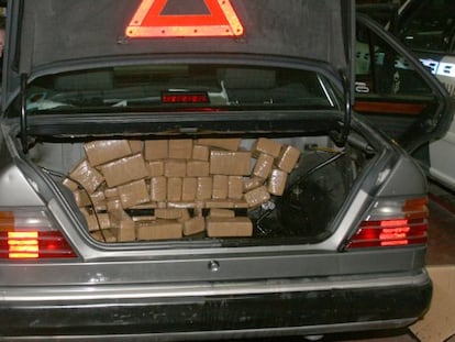 La Guardia Civil se ha incautado de cuatro toneladas de hachís.