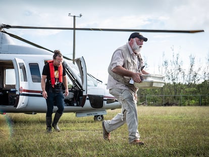 José Andrés, fundador de World Kitchen Central, en Bahamas, el pasado septiembre.