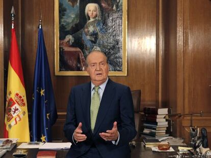 El Rey ofrece su tradicional mensaje de Navidad