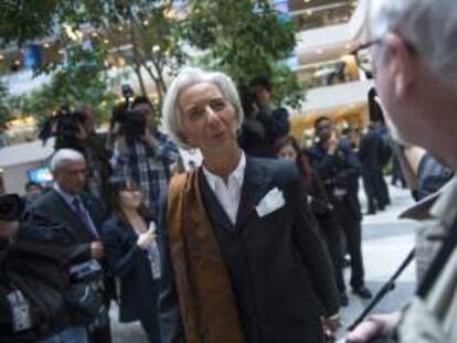 La directora gerente del Fondo Monetario Internacional (FMI), Christine Lagarde. EFE/Archivo