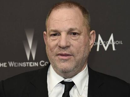 Harvey Weinstein en una fiesta en Beverly Hills, California, en enero de 2017.