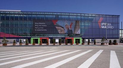 Puerta principal de Ifema Madrid.