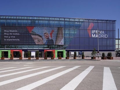 Puerta principal de Ifema Madrid.