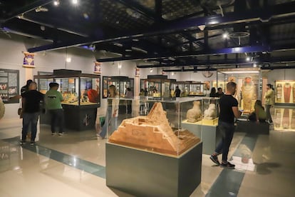 Otra sala del Museo Egipcio de Melilla, en una imagen de la página web de la Fundación Gaselec.