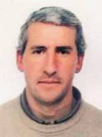 Fotografía facilitada en 2005 por Interior del entonces jefe militar de ETA, Pedro Eskisabel.