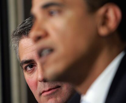 George Clooney Addresses National Press Club On Darfur