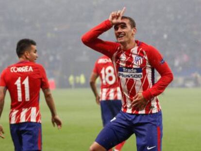 El doblete de Griezmann propicia el título del equipo rojiblanco en la que podría ser su despedida