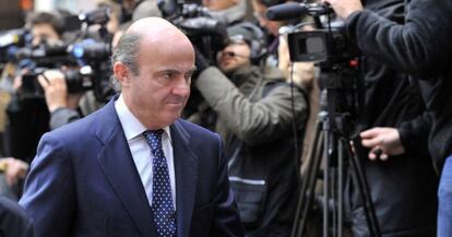 El ministro de Economía, Luis de Guindos.