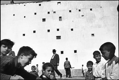 Fotografía de Cartier-Bresson que puede verse en la Bienal de Palafrugell.