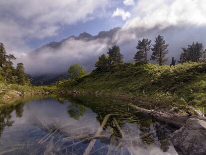 Valle de Gaube, en los Pirineos franceses, cerca de la estación de montaña de Cauterets
