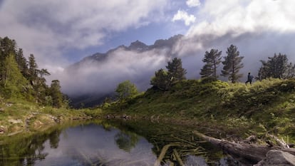 Valle de Gaube, en los Pirineos franceses, cerca de la estación de montaña de Cauterets