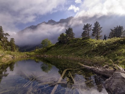 Valle de Gaube, en los Pirineos franceses, cerca de la estación de montaña de Cauterets