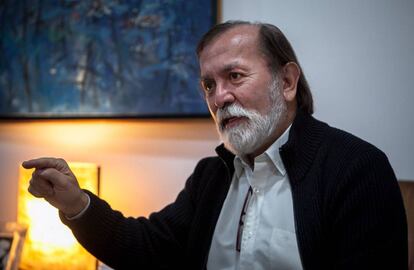 Epigmenio Ibarra en entrevista con EL PAÍS
