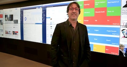 Pablo Aristizábal en la sede de EL PAÍS.