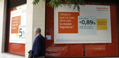 Una sucursal de Bankinter.