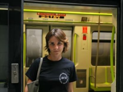 Beatriz Garrote, presidenta de la Asociación de Víctimas del Metro.