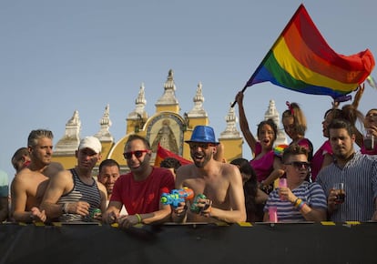 Celebración del orgulo gay en Sevilla, en 2013.