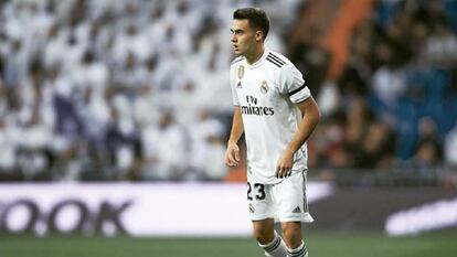 Reguilón, hace dos temporadas con el Madrid.