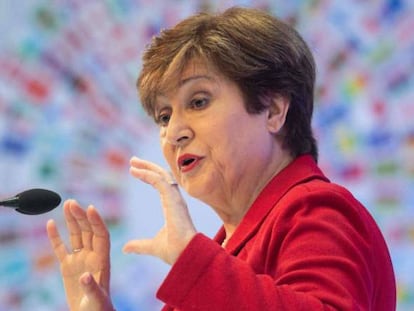 La directora gerente del FMI, Kristalina Georgieva, el pasado mes de noviembre.