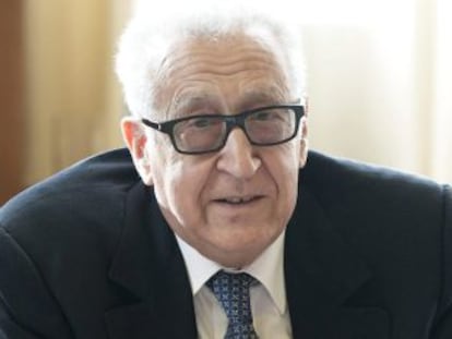 Lajdar Brahimi é o mediador internacional para o conflito sírio.
