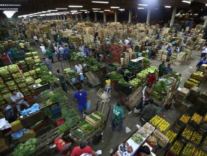 Mercado Ceasa, no Rio de Janeiro (Brasil).