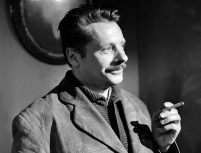El escritor Jean Meckert en 1960. 