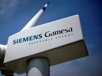 Aerogenerador de Siemens Gamesa. 