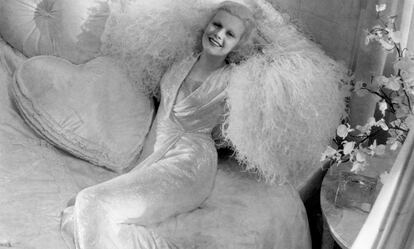 Jean Harlow en 'Cena a las ocho'.