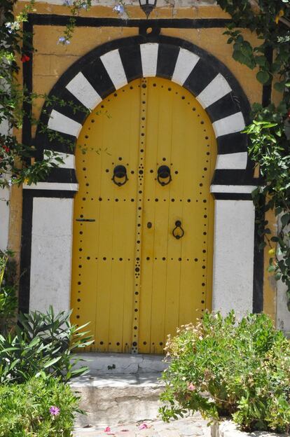 Sidi Bou Said (puerta).