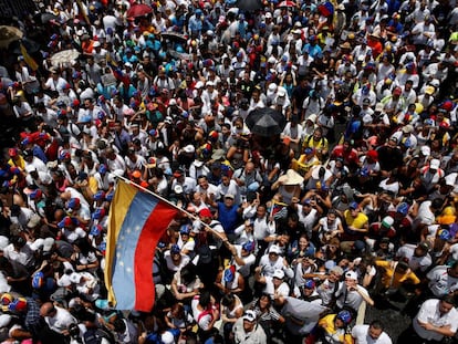 Los venezolanos salieron ayer a la calle para pedir el refer&eacute;ndum revocatorio que podr&iacute;a apartar a Nicol&aacute;s Maduro del poder. 