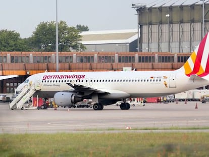 Um A320 da companhia alemã Germanwings.