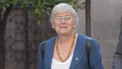 La consellera d'Ensenyament, Clara Ponsatí.