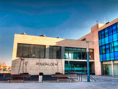 Edificio de la Policía local de Rivas-Vaciamadrid.