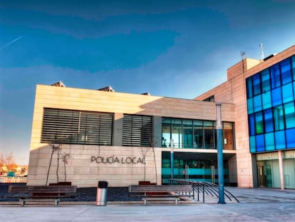 Edificio de la Policía local de Rivas-Vaciamadrid.