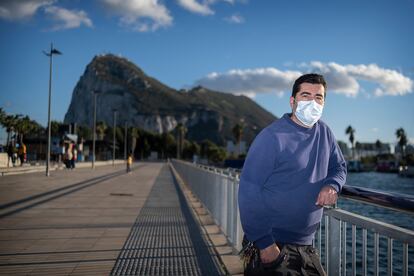 José Antonio Villanueva, trabajador en Gibraltar y uno de los primeros españoles que se vacunará contra la covid-19.