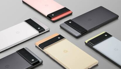 Nuevos Pixel 6 de Google.