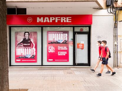 Una sucursal de Mapfre.